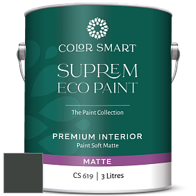 COLOR SMART CS 619 SUPREM ECO PAINT матовая краска цвет NCS S 8505-G20Y 