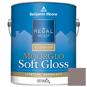 Краска Regal Select Exterior Paint-Moor GloSoft Gloss Finish (W096) цвет 2109-40 Smoked Oyster