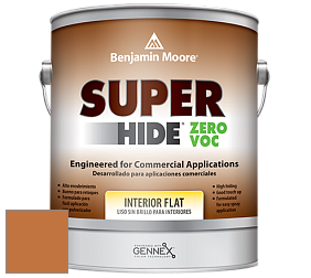 Benjamin Moore 355 Super Hide Zero Voc Interior Flat краска цвет 2157-10 Golden Dunes