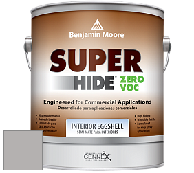 Benjamin Moore 357 Super Hide Zero Voc Interior Eggshell краска цвет AF-670 