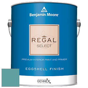 Benjamin Moore 549 Regal Select Waterborne Interior Eggshell Finish краска цвет 2052-40 Blue Spa