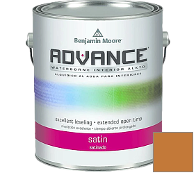 Краска Benjamin Moore 792. Advance Interior Paint-Satin эмаль цвет 2156-20 Pumpkin Blush