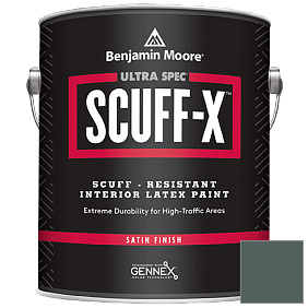 Краска Ultra Spec SCUFF-X Interior Satin Finish (486) цвет 2123-10 Mediterranean Teal