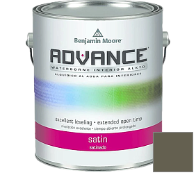 Краска Benjamin Moore 792. Advance Interior Paint-Satin эмаль цвет 2141-20 Cabbage Patch