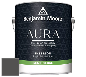 Benjamin Moore Aura 528 Waterborne Interior Semi-gloss Finish краска цвет NCS S 8000-N 