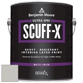 Benjamin Moore 484 Ultra Spec SCUFF-X Interior Matte Finish краска цвет AC-25 BM AC-25