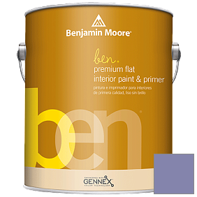 Краска Ben Premium Interior Latex Flat (W625) цвет 1406 Purple Heart