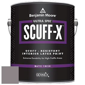 Benjamin Moore 484 Ultra Spec SCUFF-X Interior Matte Finish краска цвет NCS S 5005-R20B 