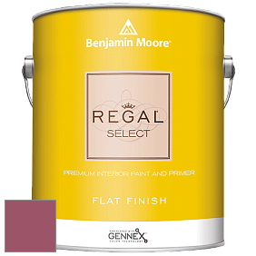 Benjamin Moore 547 Regal Select Waterborne Interior Flat Finish краска цвет 2085-30 Gypsy Love
