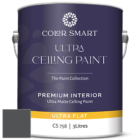 COLOR SMART CS 758 ULTRA CEILING PAINT ультраматовая краска цвет 1596 Nightfall