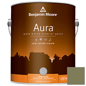 Краска Aura Waterborne Exterior Low Lustre Finish (634) цвет 489 Oak Grove