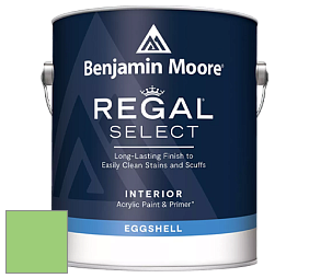 Benjamin Moore 549 Regal Select Waterborne Interior Eggshell Finish краска цвет 2032-40 Citrus Green