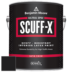 Benjamin Moore 486 Ultra Spec SCUFF-X Interior Satin Finish краска цвет RAL 8022 