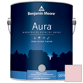 Краска Aura Waterborne Exterior Semi-Gloss Finish (632) цвет 1269 Unspoken Love