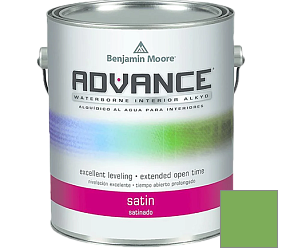 Краска Benjamin Moore 792. Advance Interior Paint-Satin эмаль цвет 559 Paradise Valley