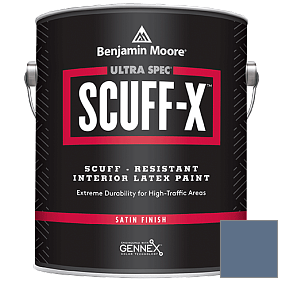 Краска Ultra Spec SCUFF-X Interior Satin Finish (486) цвет 832 Blue Heron