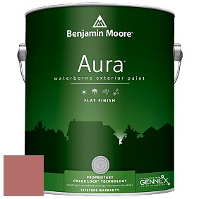 Benjamin Moore Aura 629 Waterborne Exterior Flat Finish краска цвет 2090-40 Wild Flower