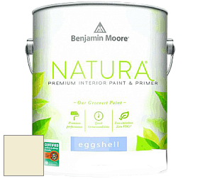 Benjamin Moore 513 Natura Interior Eggshell Finish краска с блеском цвет 2146-60 Cream Silk