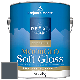 Benjamin Moore W096 Regal Select Exterior Paint-Moor GloSoft Gloss Finish краска цвет 2129-30 Blue Note