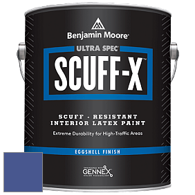 Benjamin Moore 485 Ultra Spec SCUFF-X Interior Eggshell Finish краска цвет NCS S 4050-R70B 