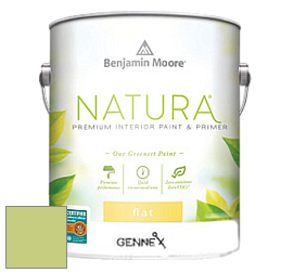 Benjamin Moore 514 Natura Interior Semi-Gloss Finish краска цвет NCS S 1040-G50Y 