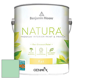 Benjamin Moore 514 Natura Interior Semi-Gloss Finish краска цвет 2036-50 Marina Bay