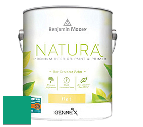 Benjamin Moore 514 Natura Interior Semi-Gloss Finish краска цвет 2046-30 Cayman Lagoon