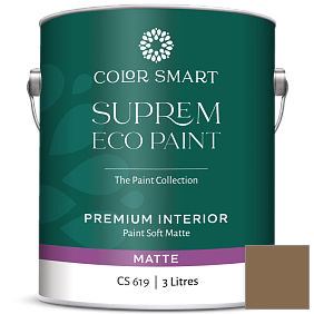 Краска COLOR SMART CS 619 SUPREM ECO PAINT матовая краска цвет 1043 Blue Ridge Mountains