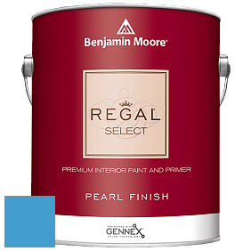 Benjamin Moore 550 Regal Select Waterborne Interior Pearl Finish краска цвет 2065-40 Utah Sky
