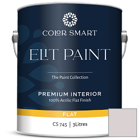 Краска COLOR SMART CS 745 ELIT PAINT глубокоматовая моющаяся краска цвет 2114-60 Hint of Violet