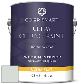COLOR SMART CS 758 ULTRA CEILING PAINT ультраматовая краска цвет 2139-60 Green Tint