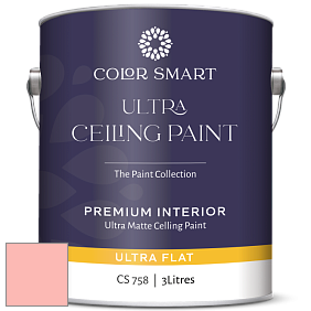 COLOR SMART CS 758 ULTRA CEILING PAINT ультраматовая краска цвет NCS S 0530-Y90R 