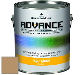 Benjamin Moore 794 Advance Interior Paint-High Gloss глянцевая алкидная эмаль цвет 1098 Toasted Almond