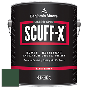 Benjamin Moore 486 Ultra Spec SCUFF-X Interior Satin Finish краска цвет NCS S 6530-G10Y 