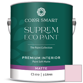 Краска COLOR SMART CS 619 SUPREM ECO PAINT матовая краска цвет 1353 Rose Garden
