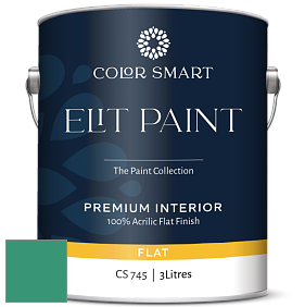COLOR SMART CS 745 ELIT PAINT глубокоматовая моющаяся краска цвет 2047-30 Rolling Hill Green