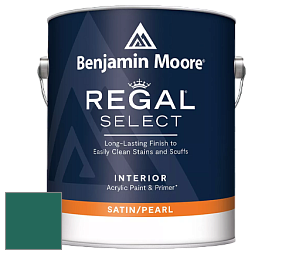 Benjamin Moore 550 Regal Select Waterborne Interior Pearl Finish краска цвет NCS S 5040-B80G 