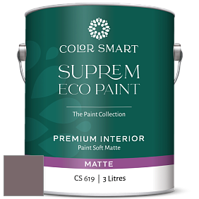 COLOR SMART CS 619 SUPREM ECO PAINT матовая краска цвет NCS S 6010-R10B 