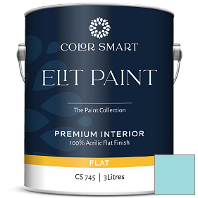 Краска COLOR SMART CS 745 ELIT PAINT глубокоматовая моющаяся краска цвет 757 California Breeze