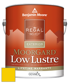 Benjamin Moore W103 Regal Select Exterior Paint-MoorGard Low Lustre Finish краска цвет 2023-30 Sun Porch
