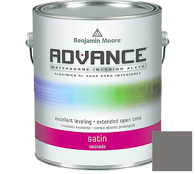 Краска Benjamin Moore 792. Advance Interior Paint-Satin эмаль цвет 1462 Gray Mountain