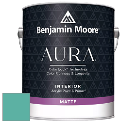 Benjamin Moore Aura 522 Interior Paint - Matte краска цвет NCS S 2040-B70G 