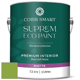 COLOR SMART CS 619 SUPREM ECO PAINT матовая краска цвет 2029-30 Rosemary Green