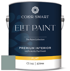 COLOR SMART CS 745 ELIT PAINT глубокоматовая моющаяся краска цвет AF-500 