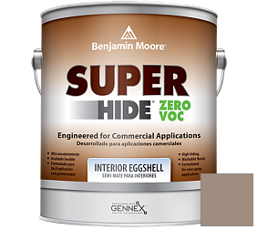Краска Benjamin Moore 357. Super Hide Zero Voc Interior Eggshell краска цвет 992 Ticonderoga Taupe