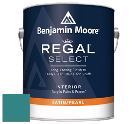 Benjamin Moore 550 Regal Select Waterborne Interior Pearl Finish краска цвет NCS S 4040-B40G 