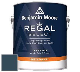 Benjamin Moore 550 Regal Select Waterborne Interior Pearl Finish краска цвет NCS S 7020-B 