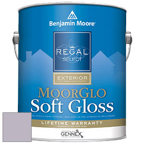 Benjamin Moore W096 Regal Select Exterior Paint-Moor GloSoft Gloss Finish краска цвет 2116-50 African Violet