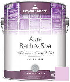 Краска Benjamin Moore Aura Bath & Spa Interior Paint Matte Finish (532) цвет 2077-60 Valentine's Day