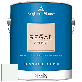 Benjamin Moore 549 Regal Select Waterborne Interior Eggshell Finish краска цвет OC-66 Snow White